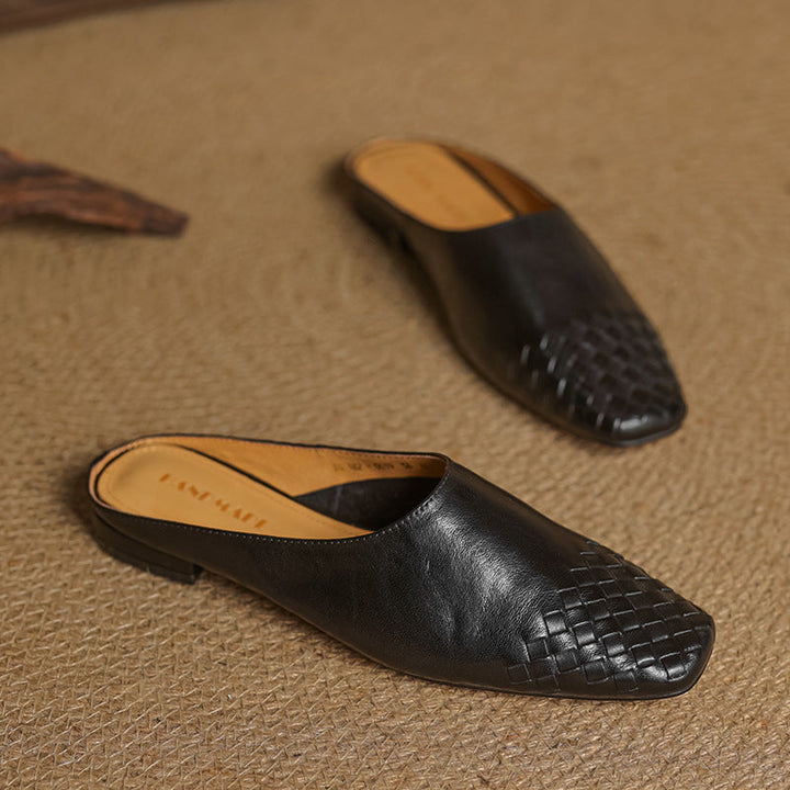 DELACROIX | Mules Classiques à Petit Talon Geneviève