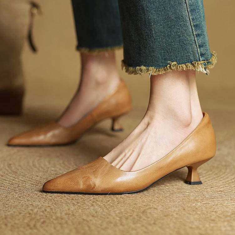 DELACROIX | Escarpins Pointus Petit Talon Charlotte