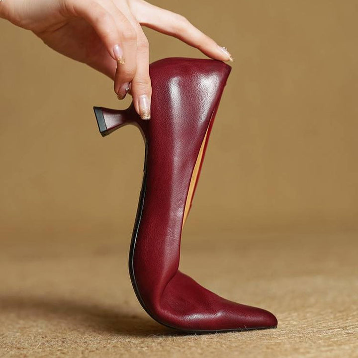 DELACROIX | Escarpins Pointus Petit Talon Charlotte
