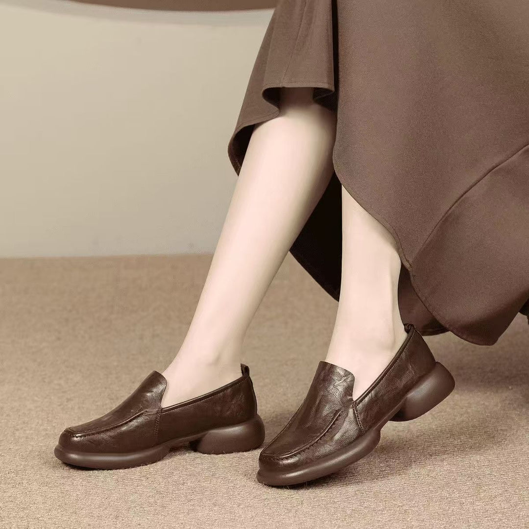 DELACROIX | Mocassins Souples Semelle Épaisse Monique