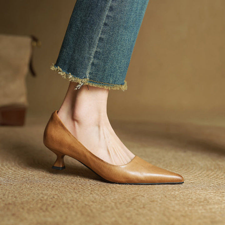 DELACROIX | Escarpins Pointus Petit Talon Charlotte