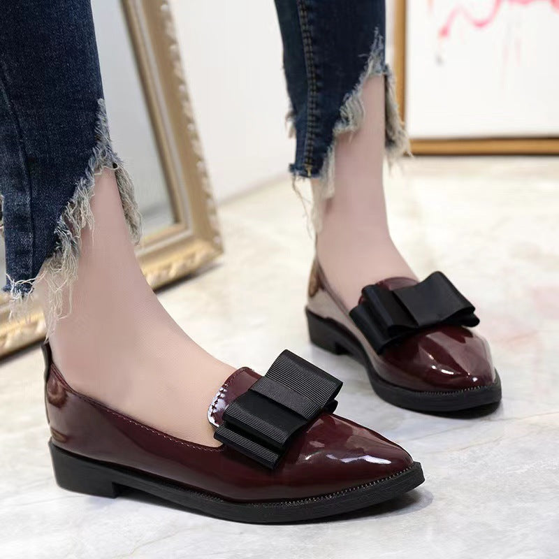 DELACROIX | Mocassins Vernis à Nœud Michèle