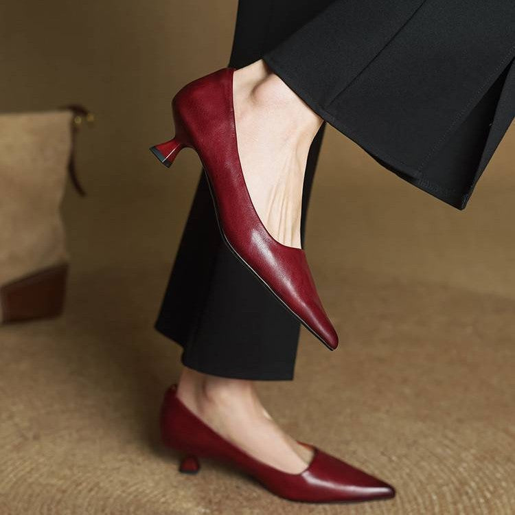 DELACROIX | Escarpins Pointus Petit Talon Charlotte
