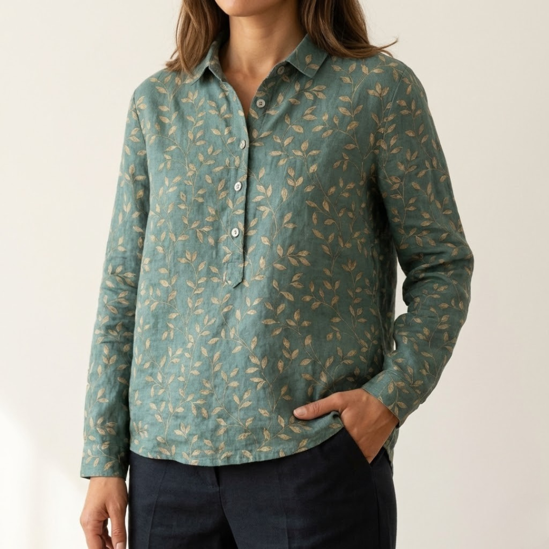 DELACROIX | Chemise Élégante à Motif Estelle