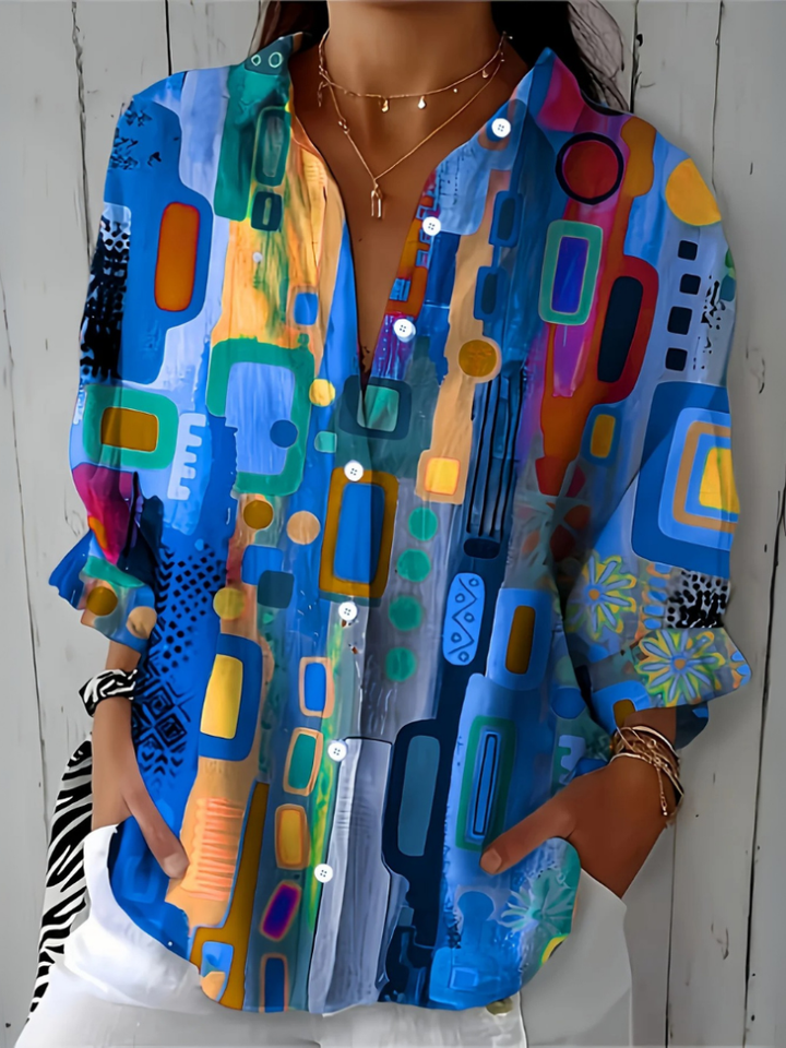 DELACROIX | Blouse Fluide Printanière Camille