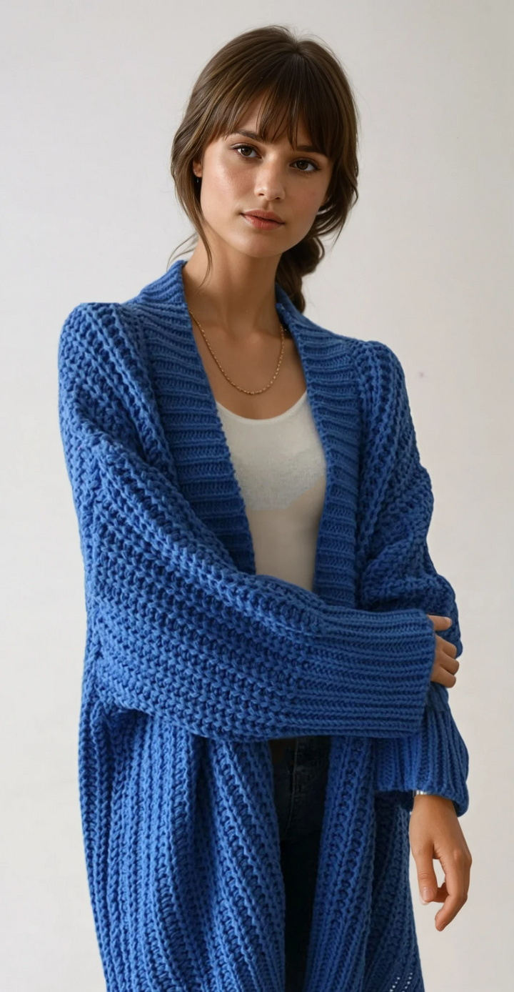 DELACROIX | Cardigan Cocon Grosse Maille Véronique