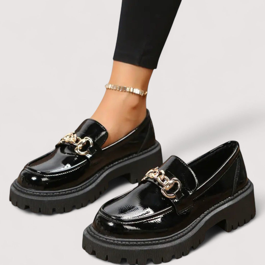 DELACROIX | Mocassins Chaîne Dorée Marie