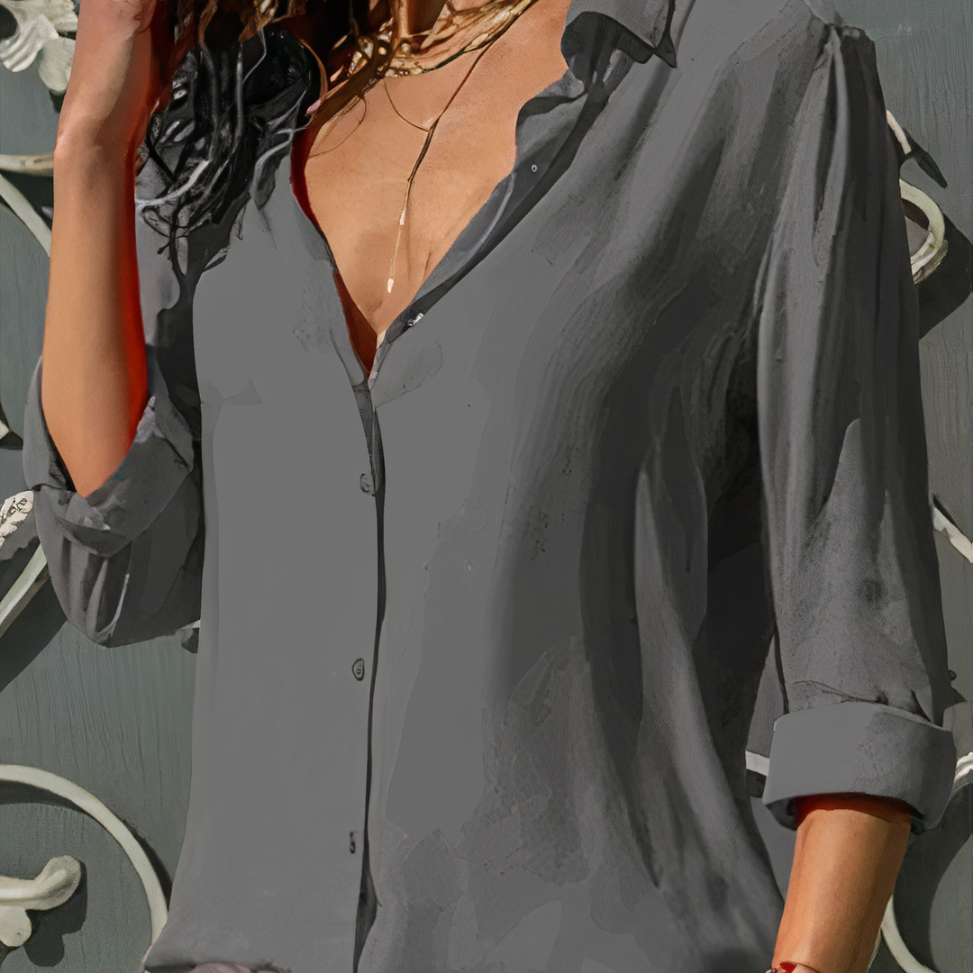 DELACROIX | Blouse en Chiffon Élégante Yasmine