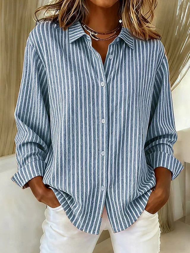 DELACROIX | Chemise Rayée Boutonnée Chloé