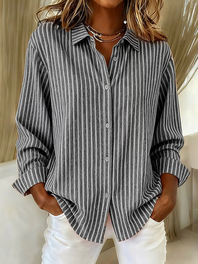 DELACROIX | Chemise Rayée Boutonnée Chloé