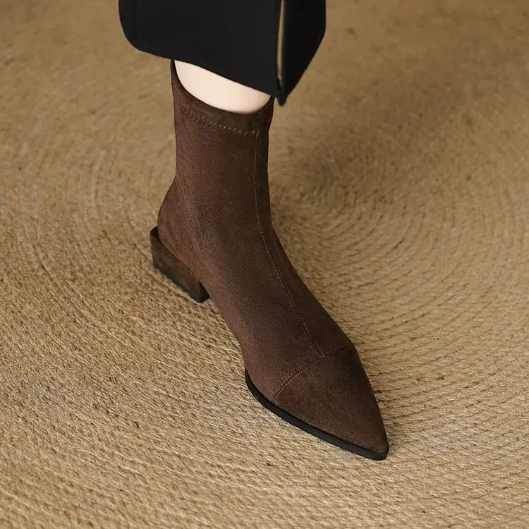 DELACROIX | Bottines Confort à Talon Bloc Anouk