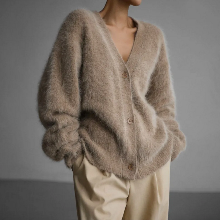 DELACROIX | Cardigan Mohair Duveteux Élise