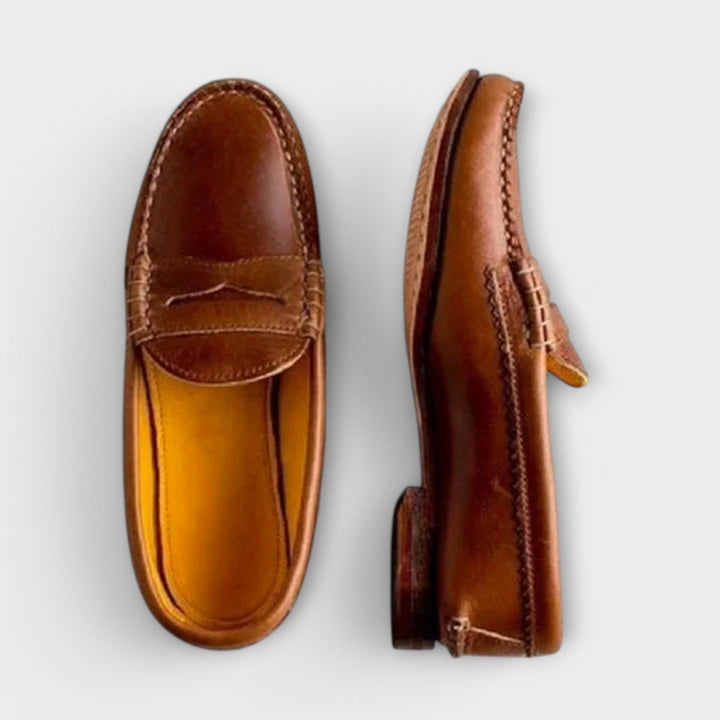 DELACROIX | Mocassins Cuir Intemporels Margot