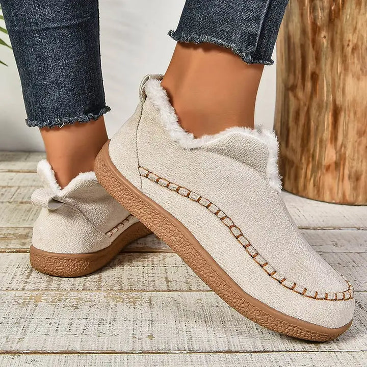 DELACROIX | Mocassins Fourrés Col Douillet Brigitte