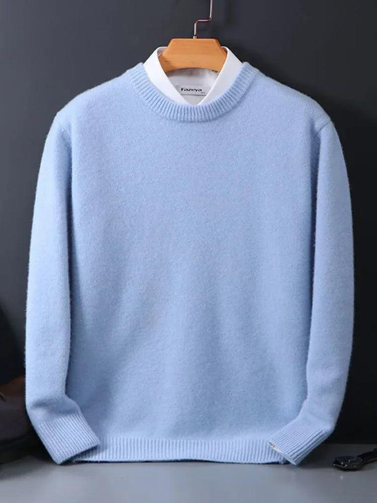DELACROIX | Pull Col Rond Maille Douce Marcel