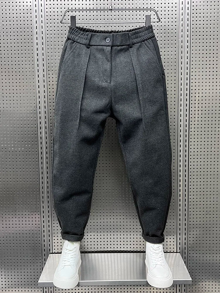 DELACROIX | PANTALONS TAPERED TEXTURÉS
