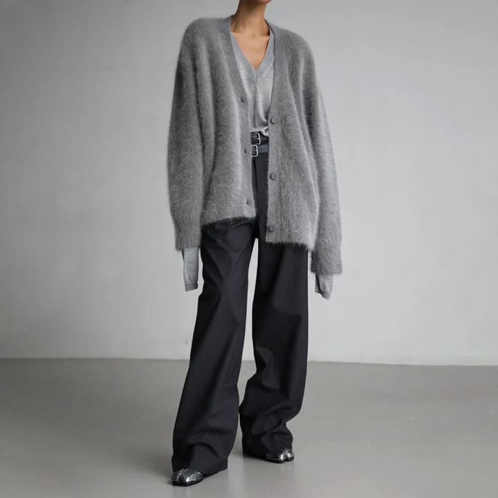 DELACROIX | Cardigan Mohair Duveteux Élise