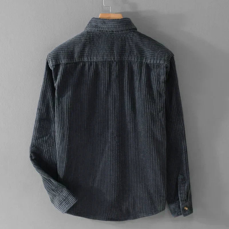 DELACROIX | CHEMISE EN VELOURS CÔTELÉ POUR HOMME
