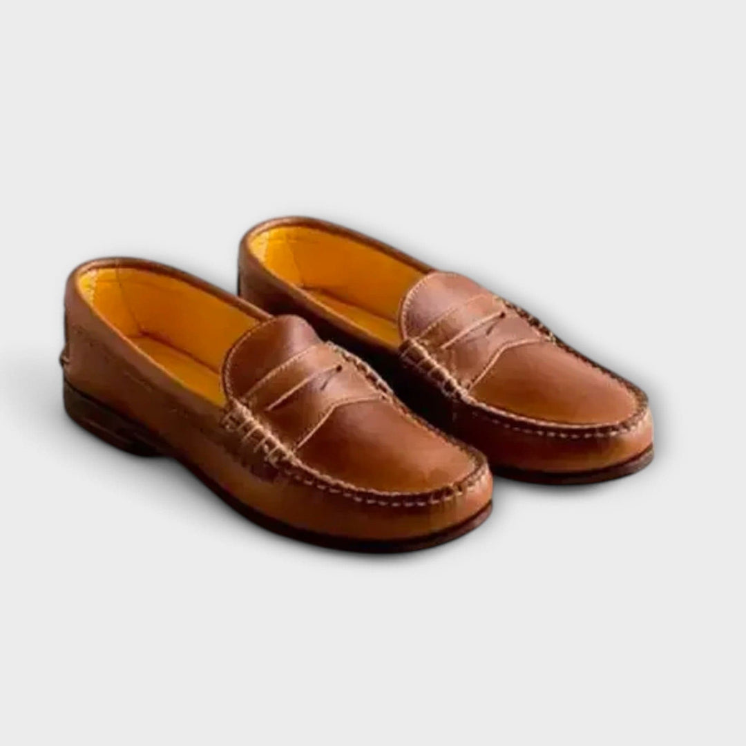 DELACROIX | Mocassins Cuir Intemporels Margot