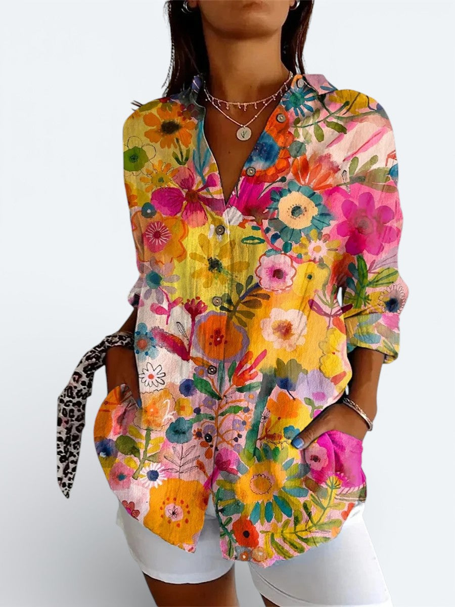 DELACROIX | Blouse Chic Boutonnée Aveline