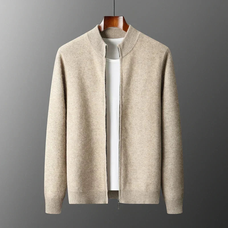 DELACROIX | GILET DE LUXE EN LAINE DE CACHEMIRE PREMIUM