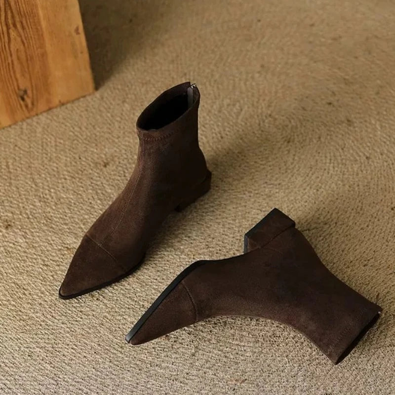 DELACROIX | Bottines Confort à Talon Bloc Anouk