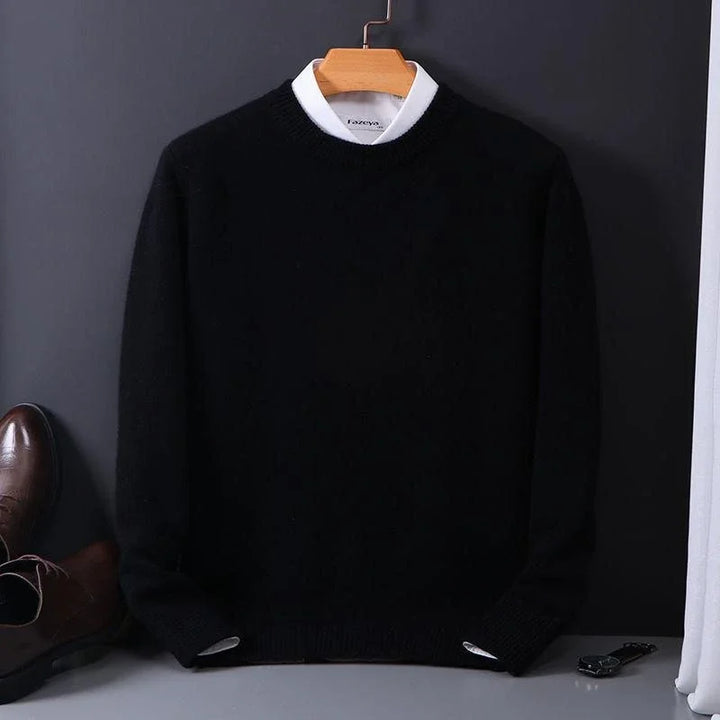 DELACROIX | Pull Col Rond Maille Douce Marcel