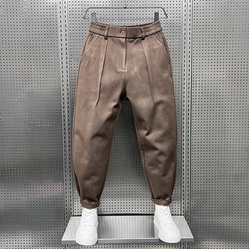 DELACROIX | PANTALONS TAPERED TEXTURÉS