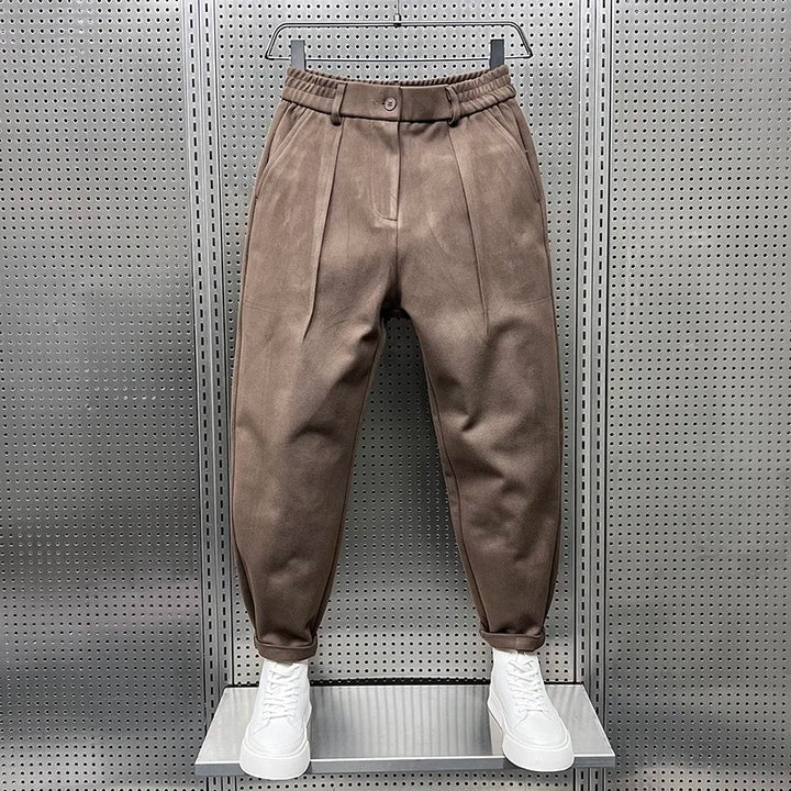 DELACROIX | PANTALONS TAPERED TEXTURÉS