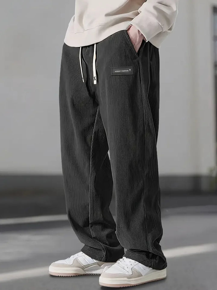 DELACROIX | PANTALON ÉLÉGANT EN VELOURS CÔTELÉ