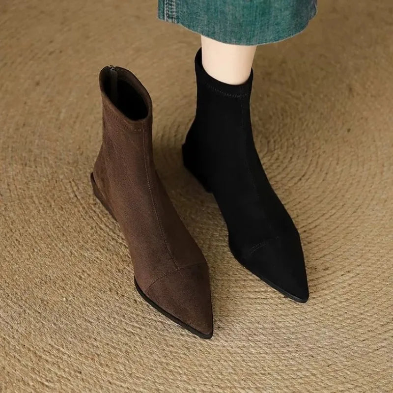 DELACROIX | Bottines Confort à Talon Bloc Anouk
