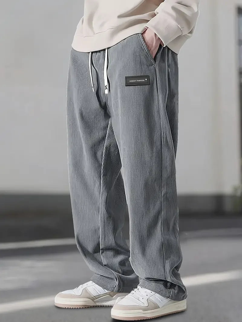 DELACROIX | PANTALON ÉLÉGANT EN VELOURS CÔTELÉ