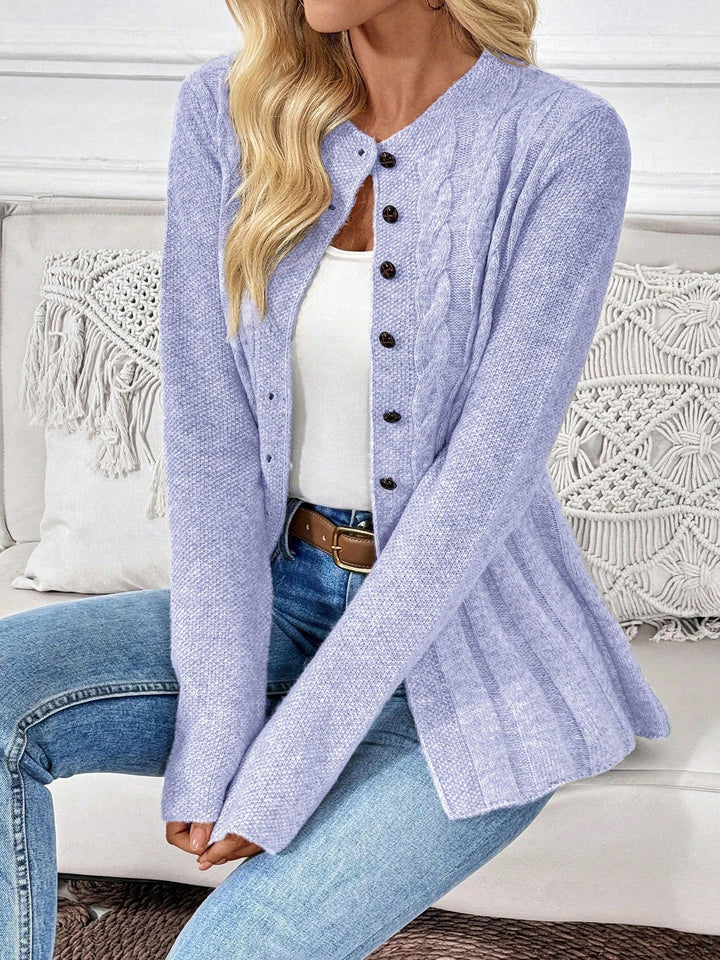 DELACROIX | Cardigan Maille Torsadée Élise