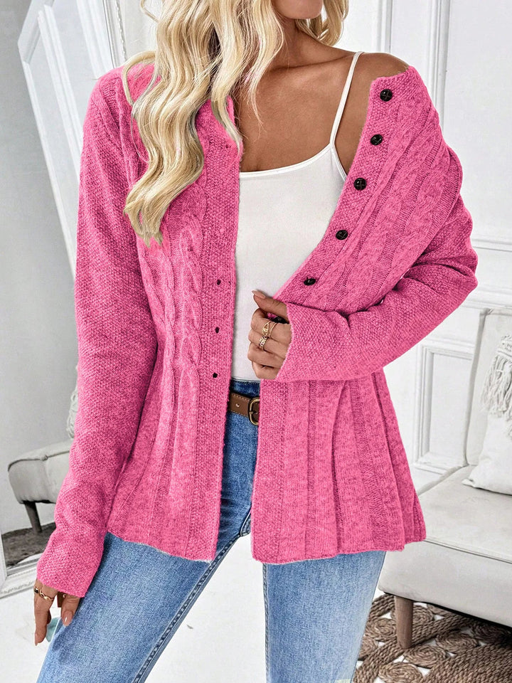 DELACROIX | Cardigan Maille Torsadée Élise