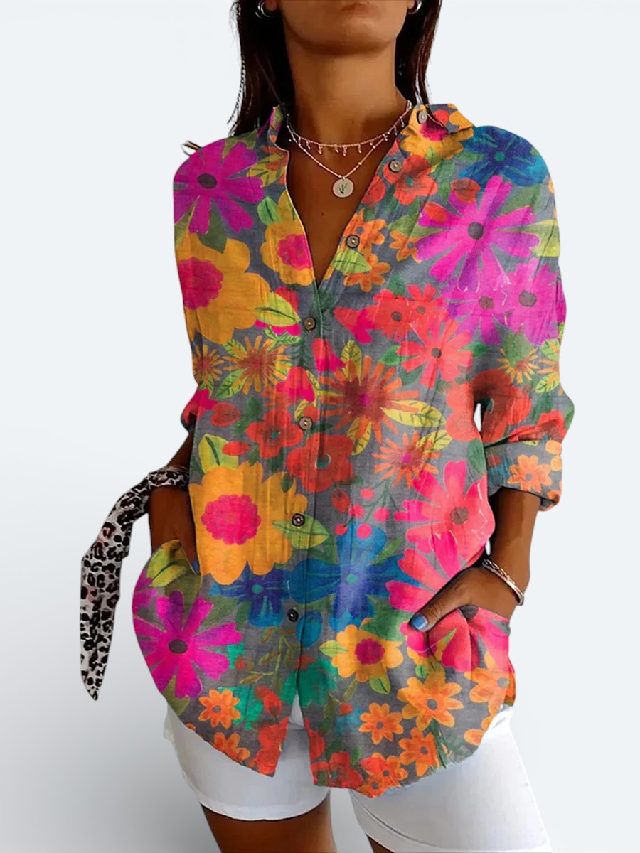DELACROIX | Blouse Chic Boutonnée Aveline