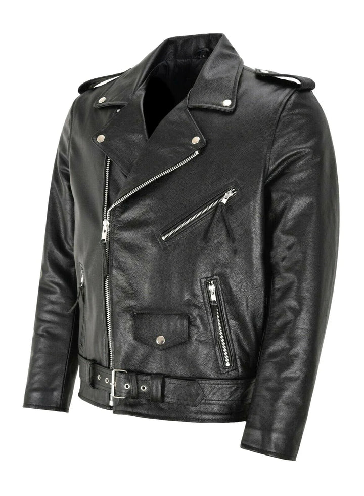 DELACROIX | VESTE EN CUIR POUR HOMME CLASSIQUE
