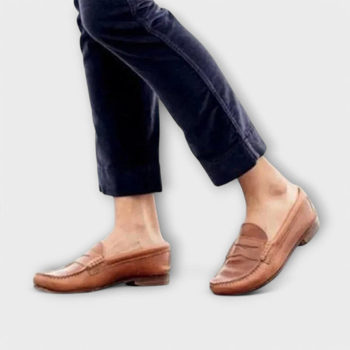 DELACROIX | Mocassins Cuir Intemporels Margot