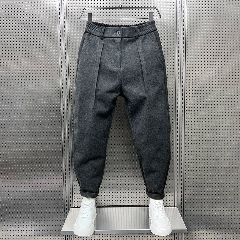 DELACROIX | PANTALONS TAPERED TEXTURÉS