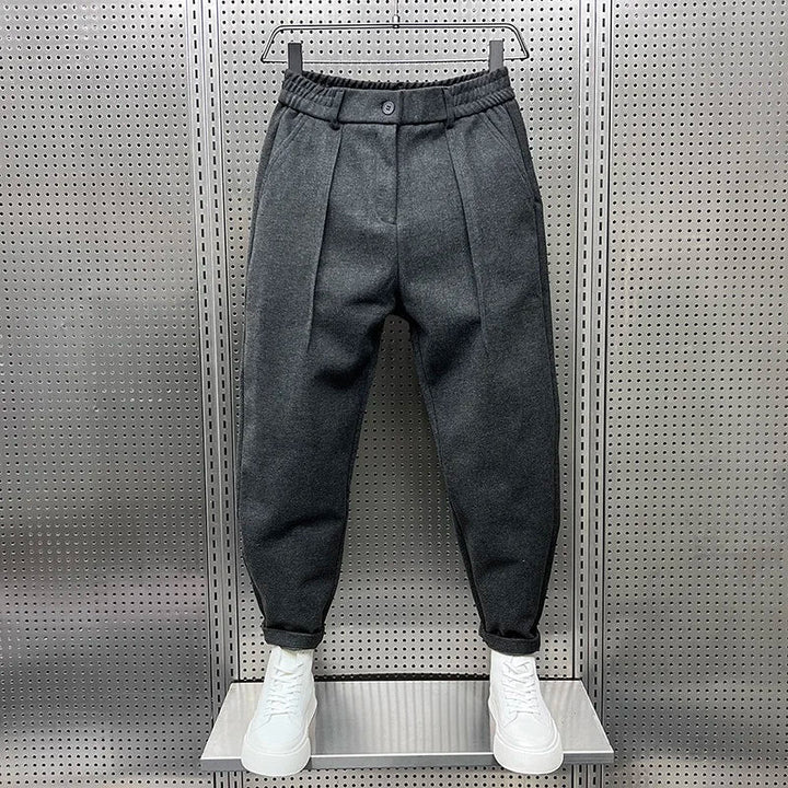 DELACROIX | PANTALONS TAPERED TEXTURÉS