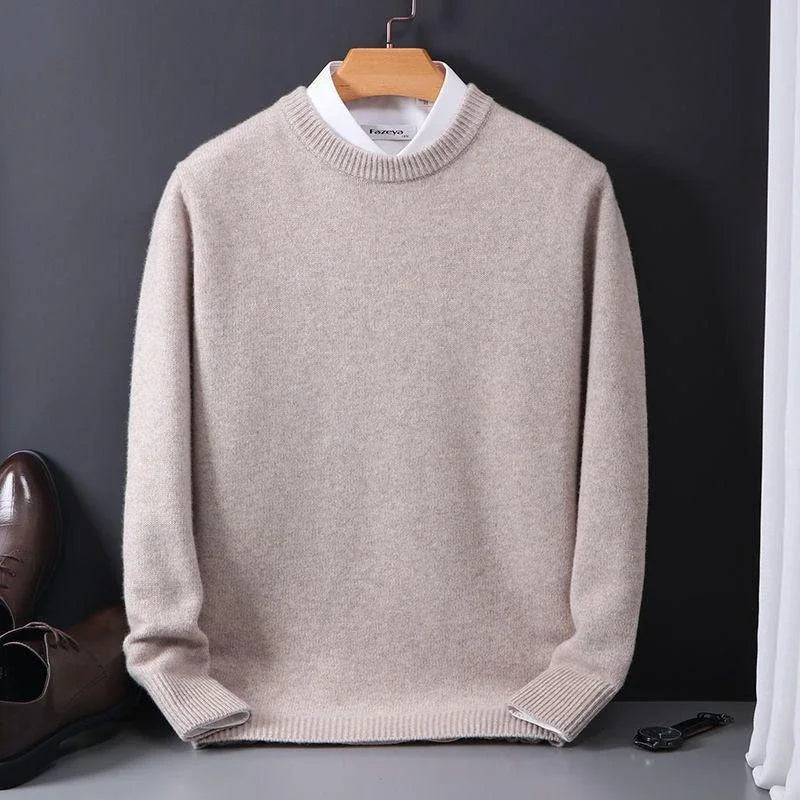DELACROIX | Pull Col Rond Maille Douce Marcel