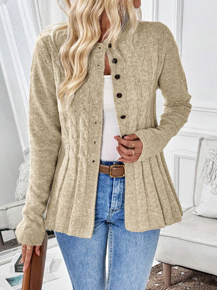 DELACROIX | Cardigan Maille Torsadée Élise