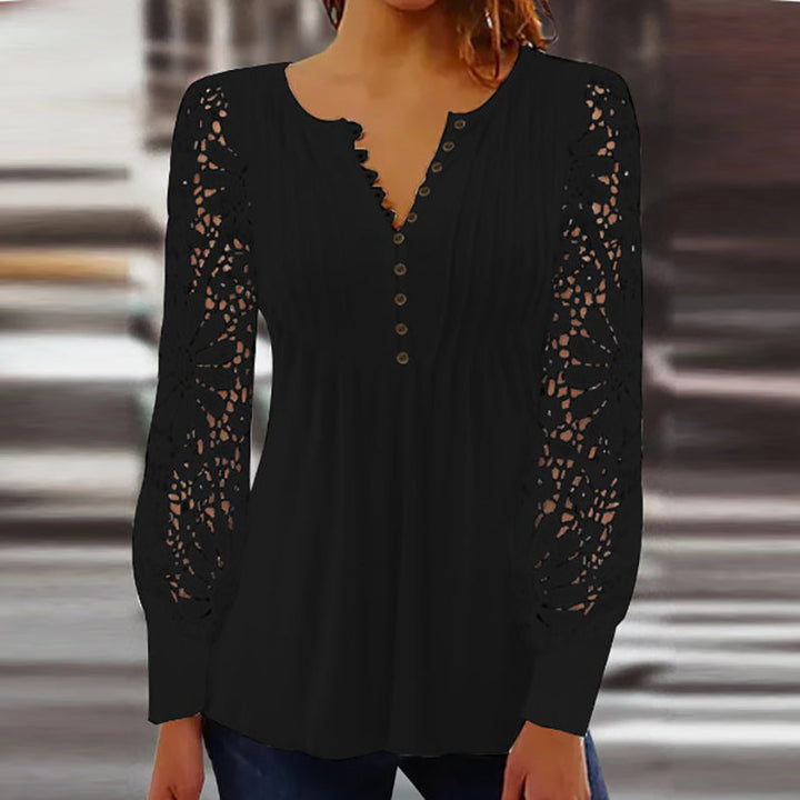 DELACROIX | Blouse Sophistiquée à Manches Longues Marianne