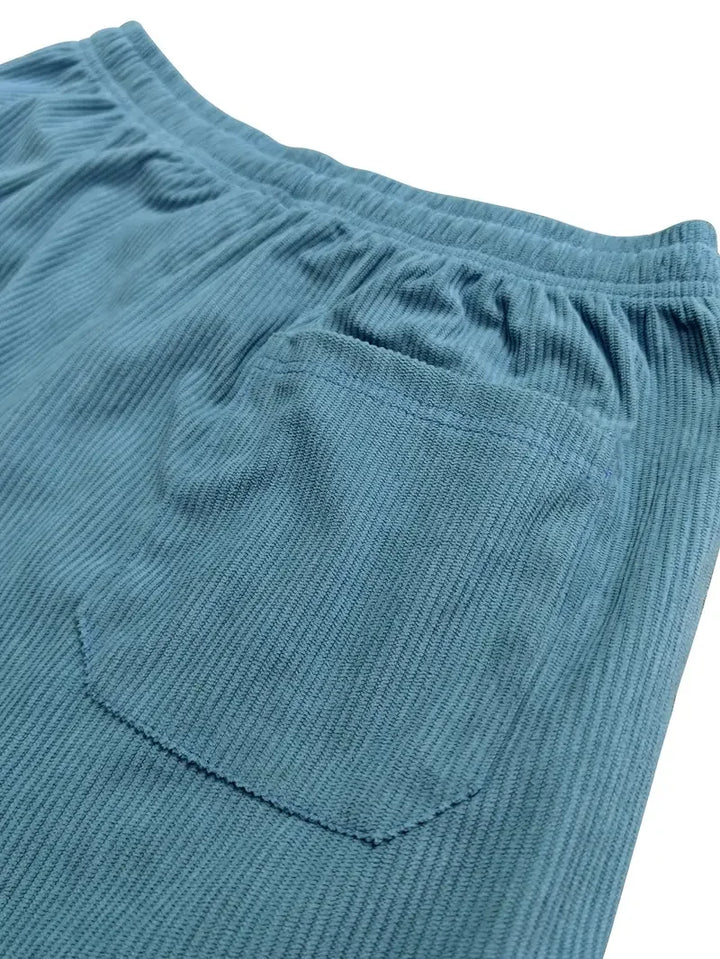 DELACROIX | PANTALON ÉLÉGANT EN VELOURS CÔTELÉ