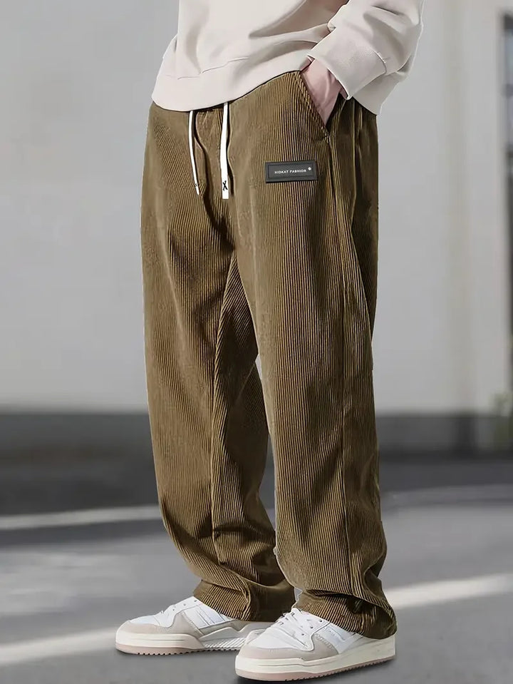 DELACROIX | PANTALON ÉLÉGANT EN VELOURS CÔTELÉ