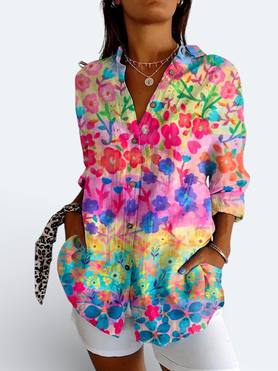 DELACROIX | Blouse Chic Boutonnée Aveline
