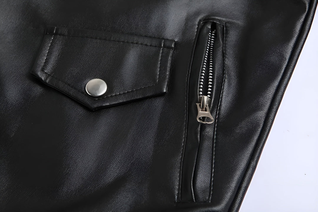 DELACROIX | VESTE EN CUIR POUR HOMME CLASSIQUE