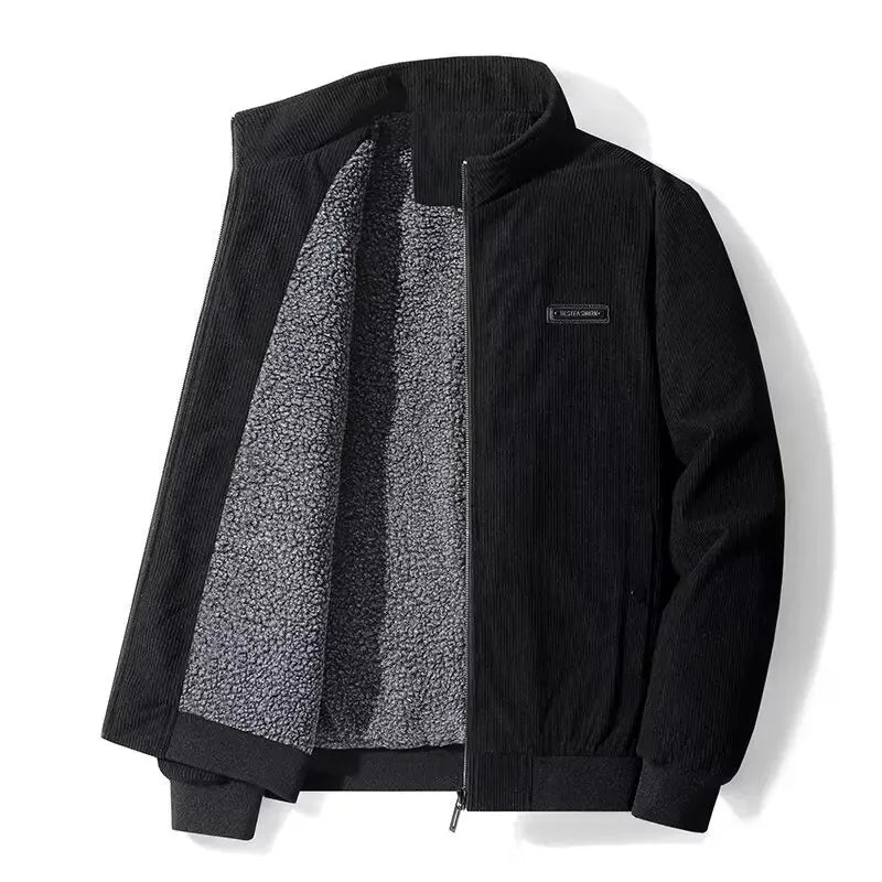 DELACROIX | VESTE EN CORDUROY AVEC DOUBLURE EN POLAIRE