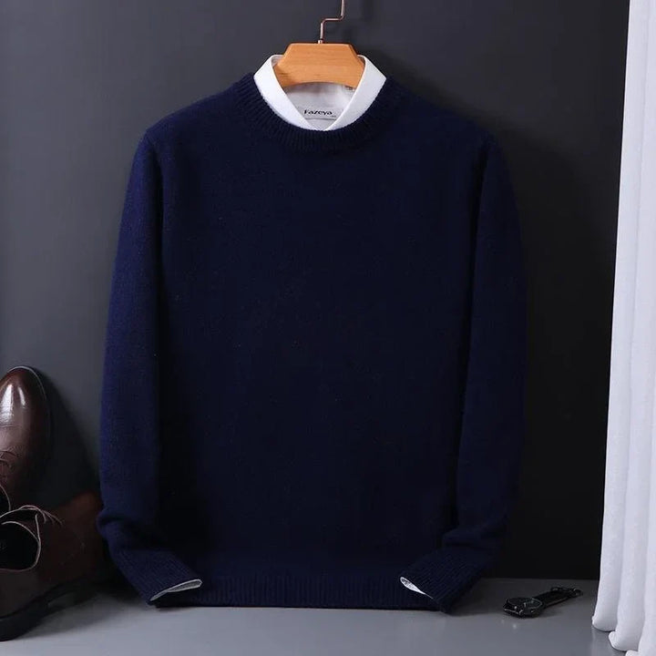 DELACROIX | Pull Col Rond Maille Douce Marcel