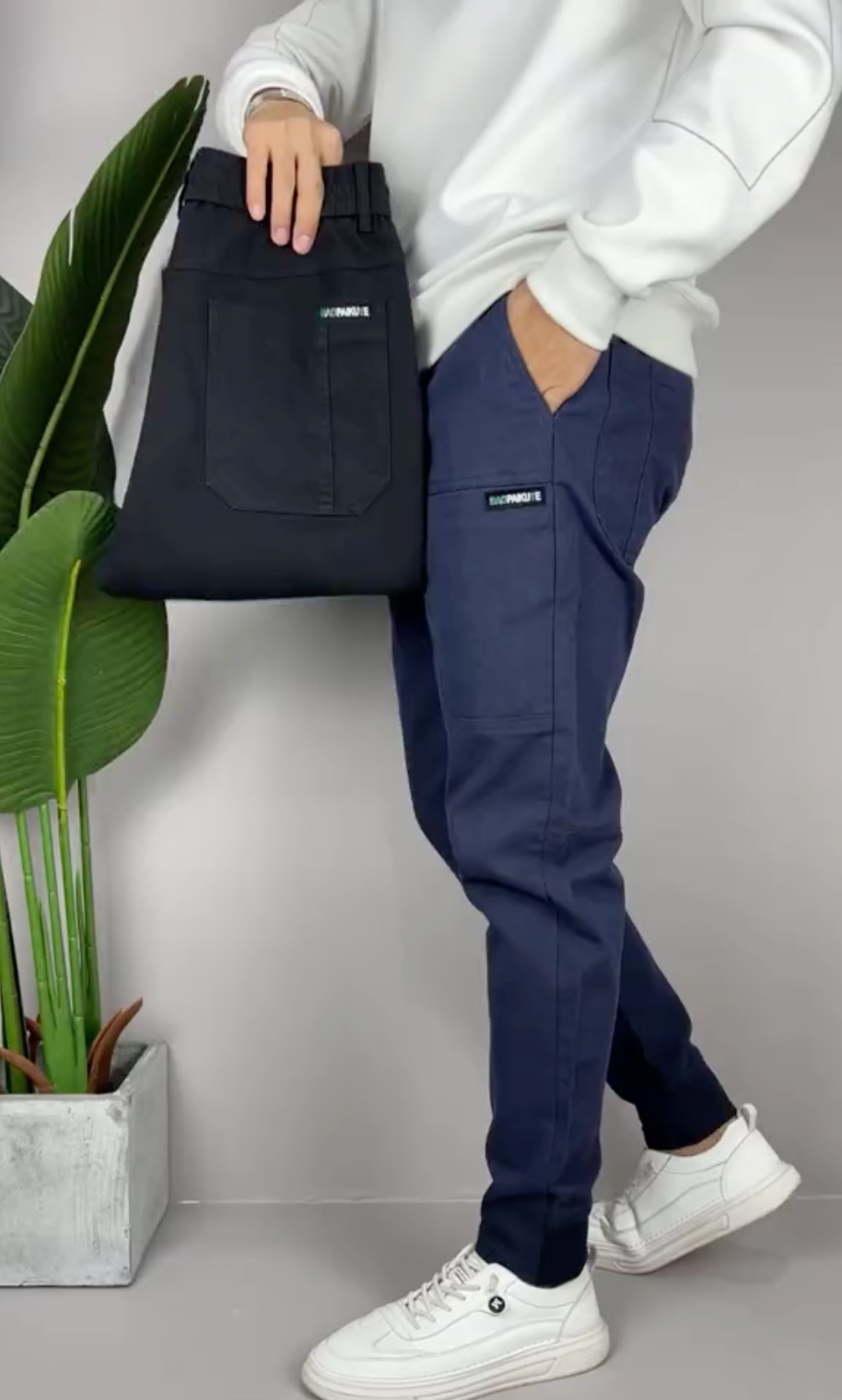 DELACROIX | Pantalon cargo extensible (1+1 GRATUIT!)