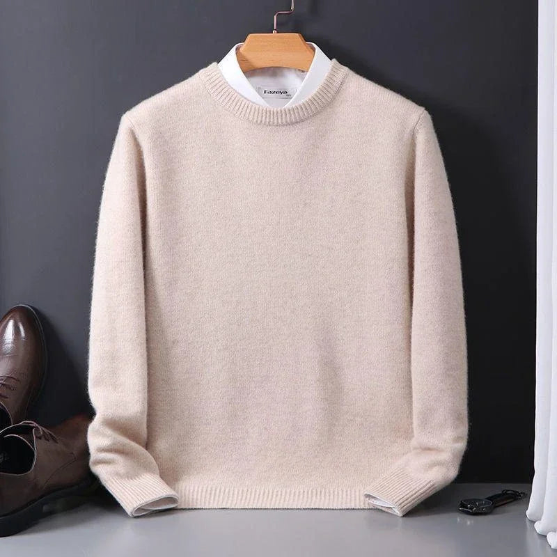 DELACROIX | Pull Col Rond Maille Douce Marcel